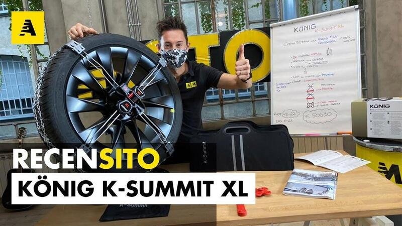 K&ouml;nig K-Summit. Catene esterne da neve [Video]
