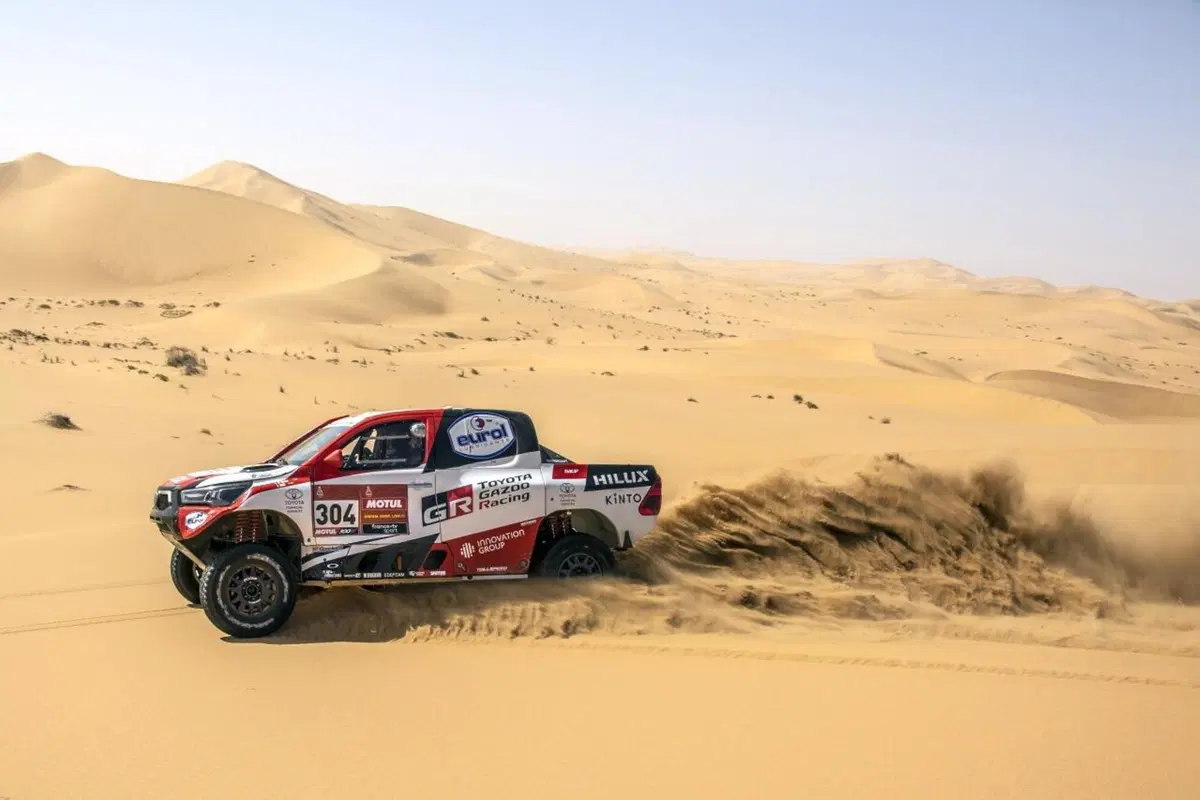 Toyota: quattro Hilux alla Dakar 2021 (8)