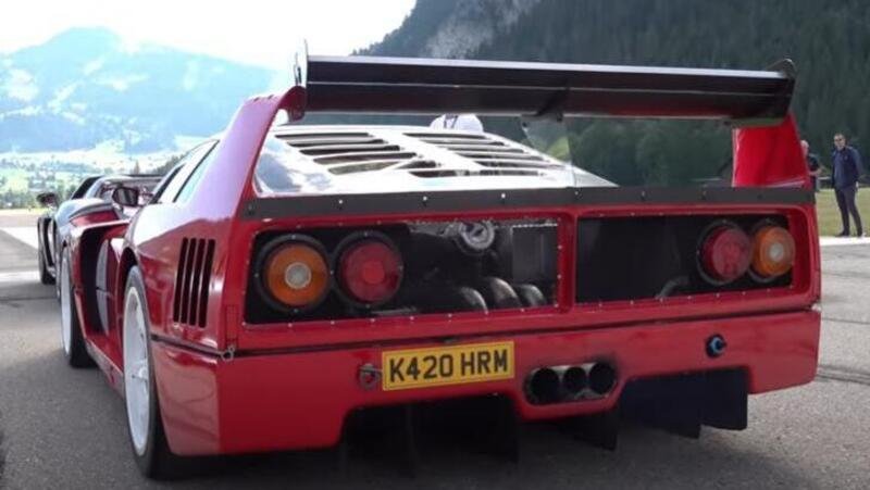 La Ferrari F40 LM con lo scarico diretto: esiste un suono pi&ugrave; cattivo? [VIDEO]