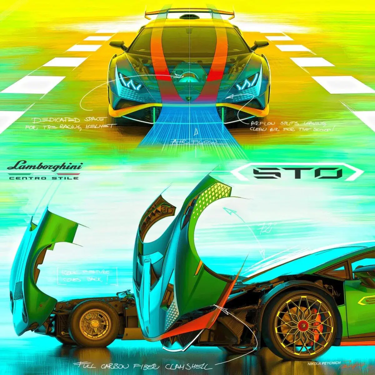 Lamborghini Huracan STO: dalle corse alla strada arriva la “Super Trofeo Omologata” (23)