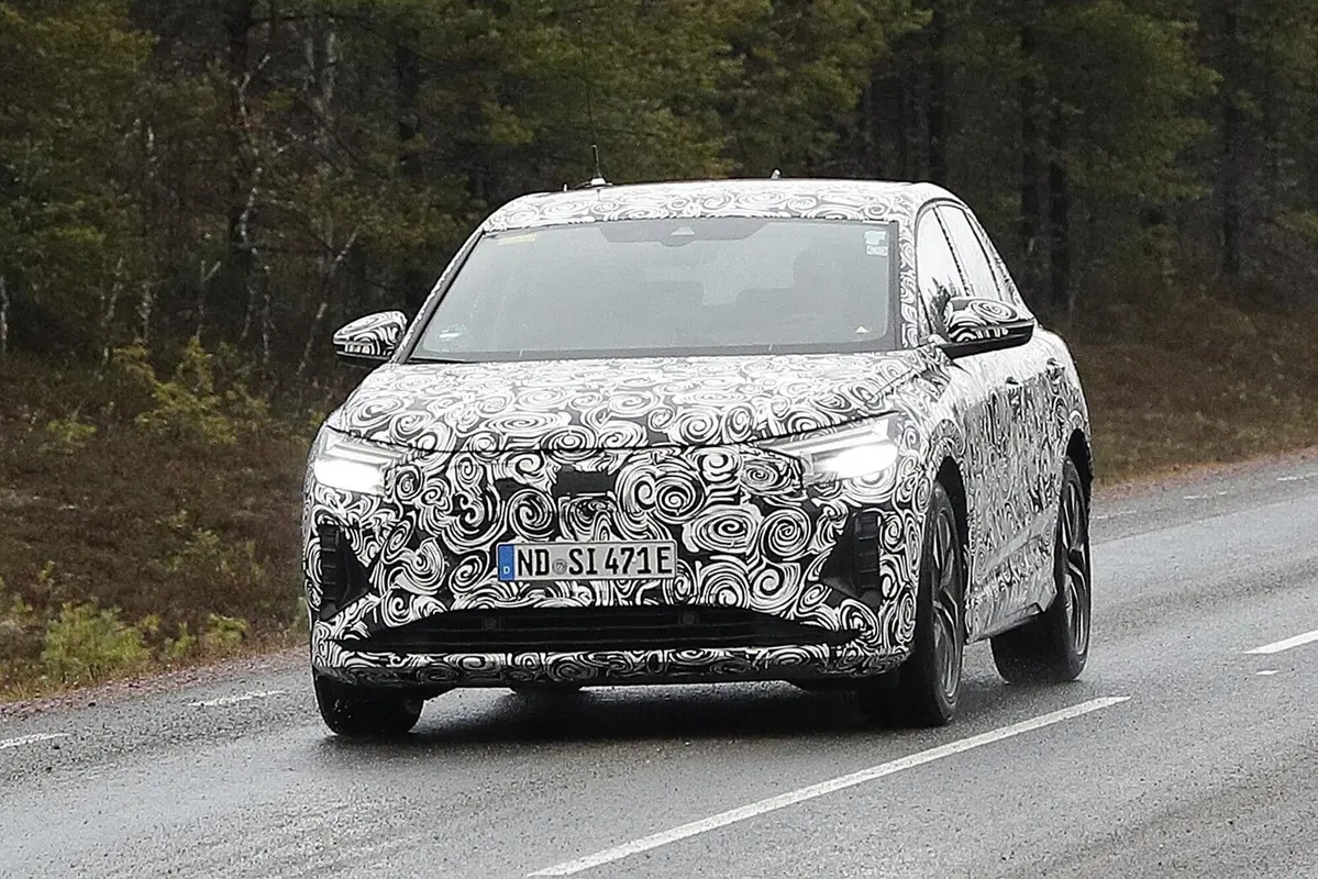 Audi Q4 e-tron, le foto spia (2)