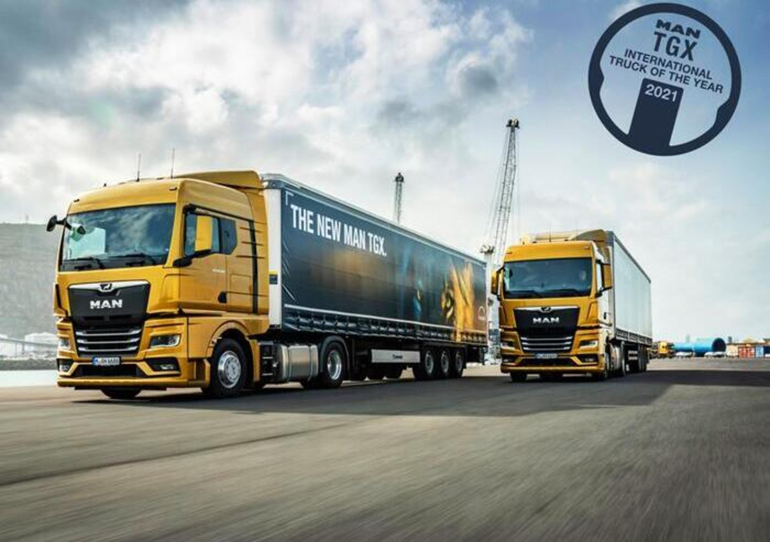 MAN TGX nominato International Truck of the Year per il 2021