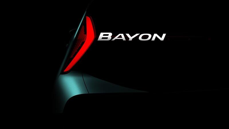 Hyundai Bayon: annunciato il nome del nuovo SUV
