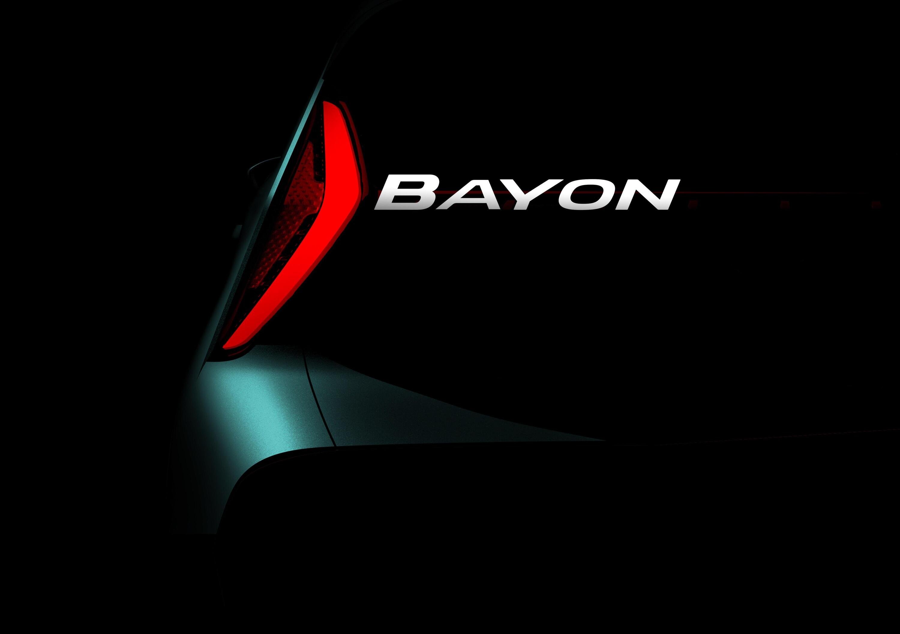 Hyundai Bayon: annunciato il nome del nuovo SUV