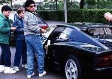 Addio Maradona, un mito esaltato anche dalle sue auto da sogno 
