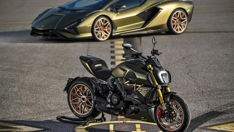 Ducati Diavel 1260 Lamborghini, Borgo Panigale e Sant'Agata si stringono la mano