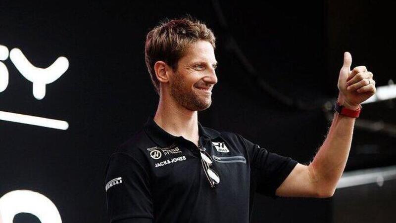 Formula 1: Romain Grosjean torna nel paddock di Sakhir [Video]