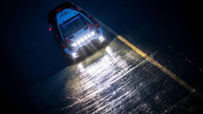 WRC 2020. ACI Rally Monza. Sordo (Hyundai) in testa