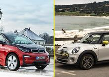 Quale auto elettrica, Confronto compatte premium: BMW i3s Vs Mini Cooper SE