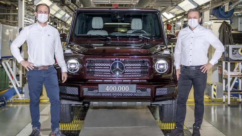 Mercedes Classe G: 400.000 esemplari prodotti per l&rsquo;iconico fuoristrada 