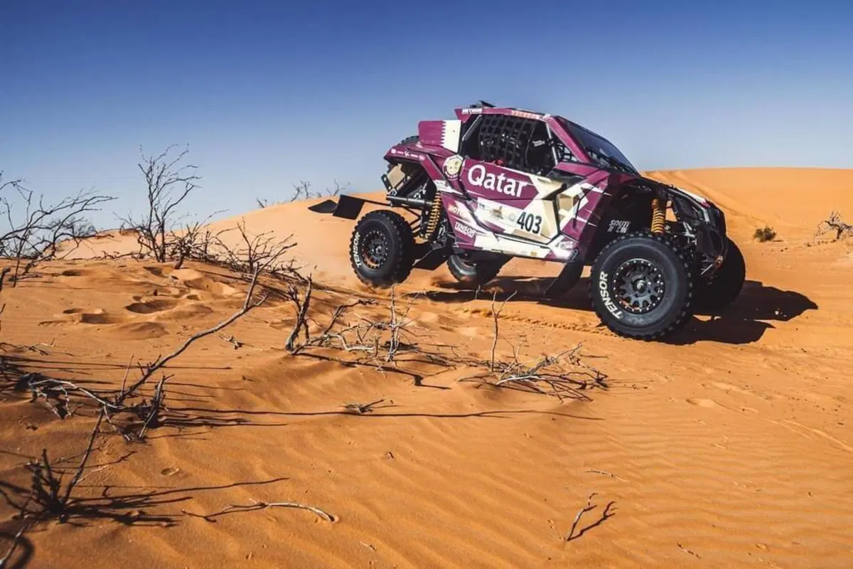 Hail Rally. Al Attiyah, “Toy”, e Van Beveren, “Yam”, vincono Baja 1! (2)