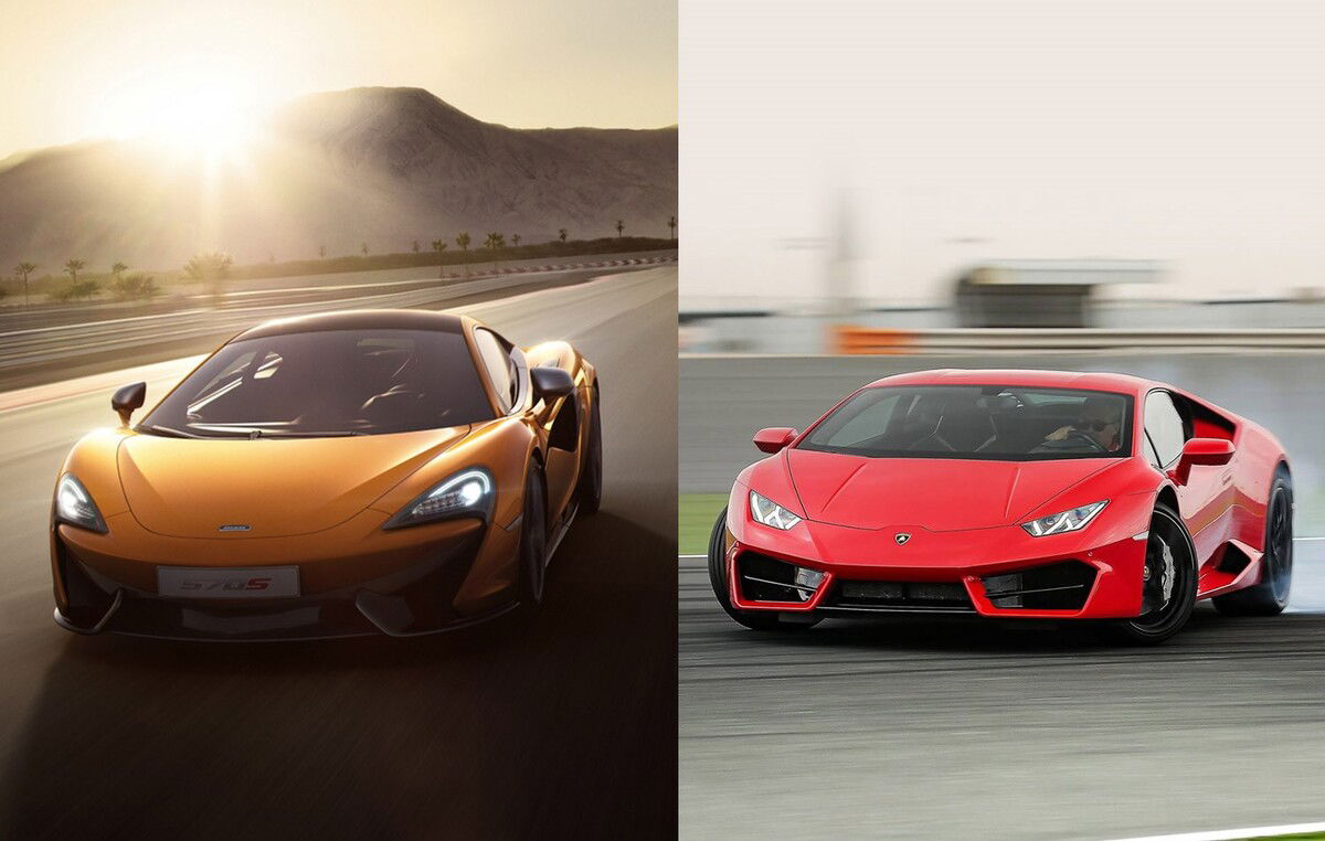 Quale sognare, Confronto Huracàn LP 5802 Vs McLaren 570 S