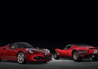 Onore all’Alfa Romeo 33 Stradale con il Tributo delle ultime 4C Spider americane a listino [“a ruba” anche in UE]