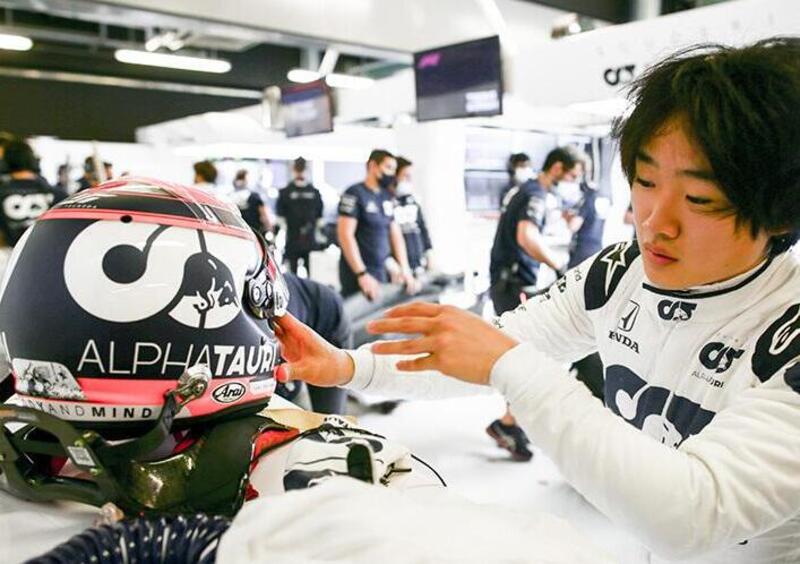 Formula 1, Yuki Tsunoda in Alpha Tauri nel 2021