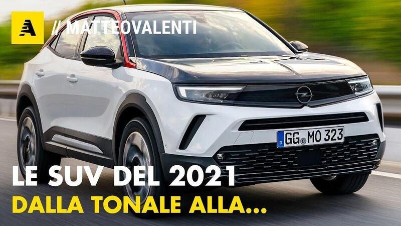 Novit&agrave; SUV 2021, Da Maserati Grecale a... VW ID.4 [video]