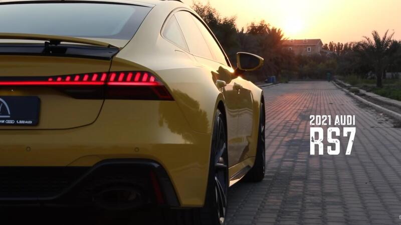 Audi RS7 2021, allestimento al top senza.. FAP: MOSTRUOSA! [VIDEO]