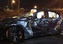 BMW M3: schianto pazzesco a 250 km/h. Lo sparo in autostrada finisce malissimo [VIDEO CHOC] 