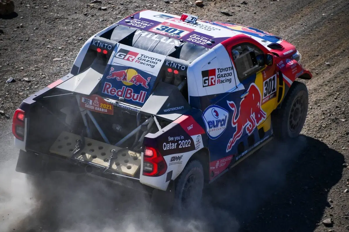 Dakar 2021. 4a Tappa. 2° Vittoria di Barreda, Honda, 3a di Al Attiyah, Toyota (11)