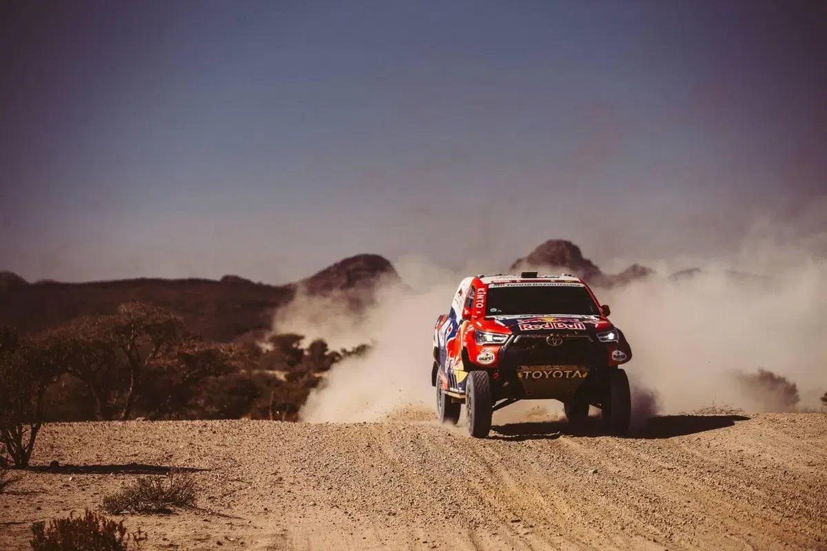 Dakar 2021. 4a Tappa. 2° Vittoria di Barreda, Honda, 3a di Al Attiyah, Toyota (14)
