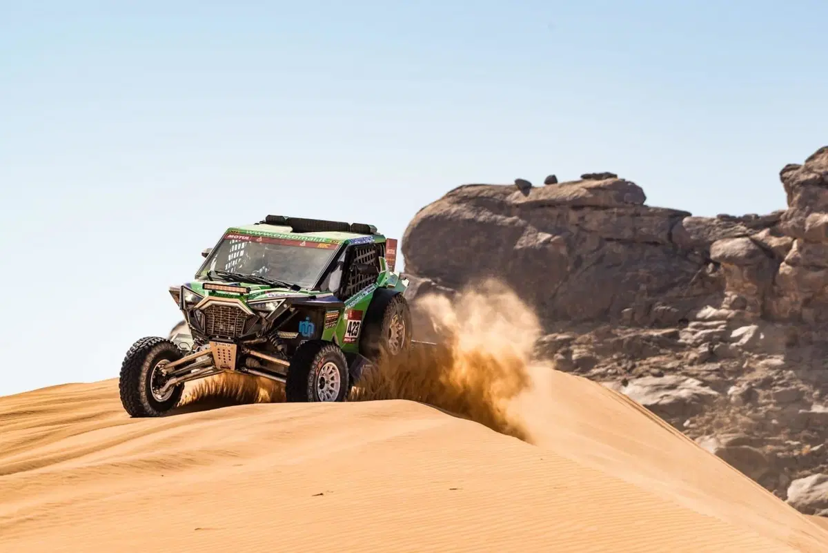 Dakar 2021. 4a Tappa. 2° Vittoria di Barreda, Honda, 3a di Al Attiyah, Toyota (18)