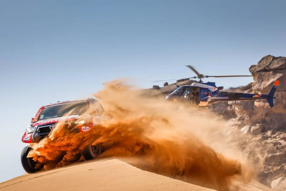 Dakar 2021. 4a Tappa. 2° Vittoria di Barreda, Honda, 3a di Al Attiyah, Toyota (21)