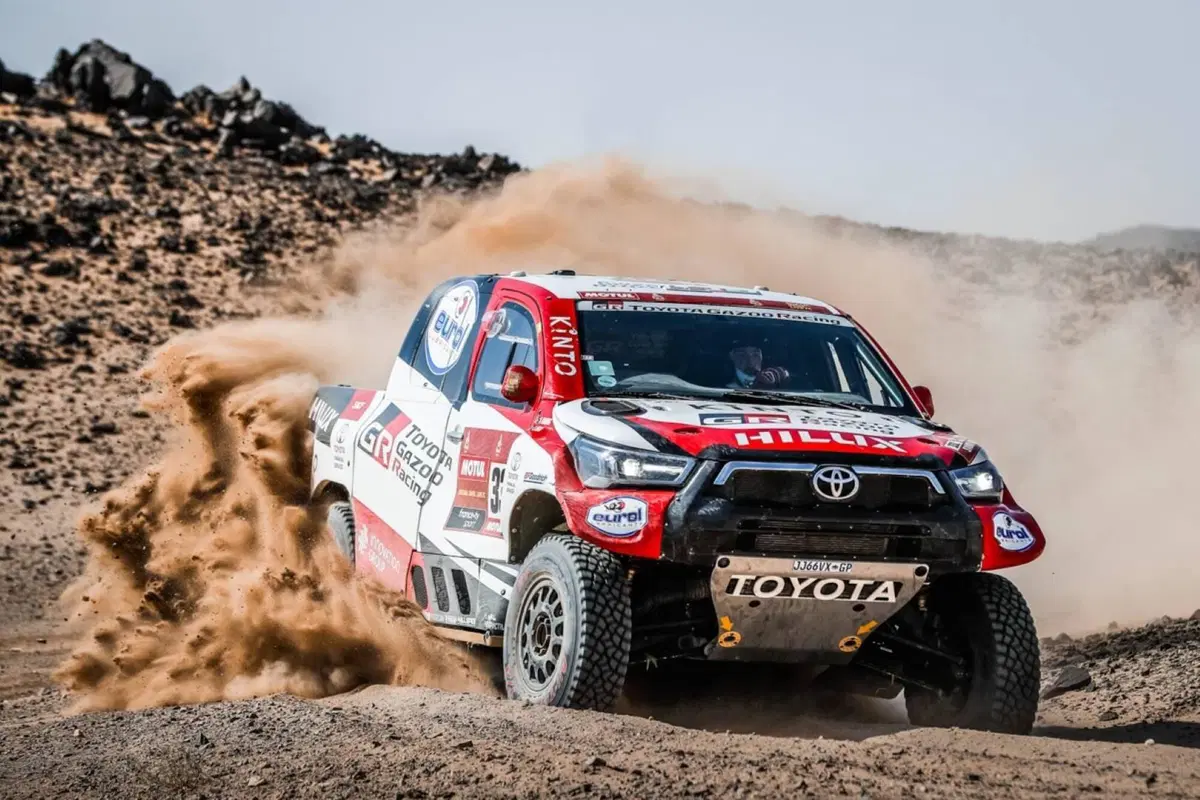 Dakar 2021. 4a Tappa. 2° Vittoria di Barreda, Honda, 3a di Al Attiyah, Toyota (2)