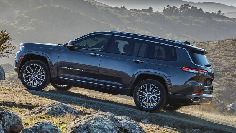 Jeep Grand Cherokee L, svelata la sette posti