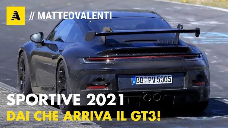 Auto sportive 2021, Arrivano 911 GT3, Giulia GTA, Toyota GR-86 e... [Video]