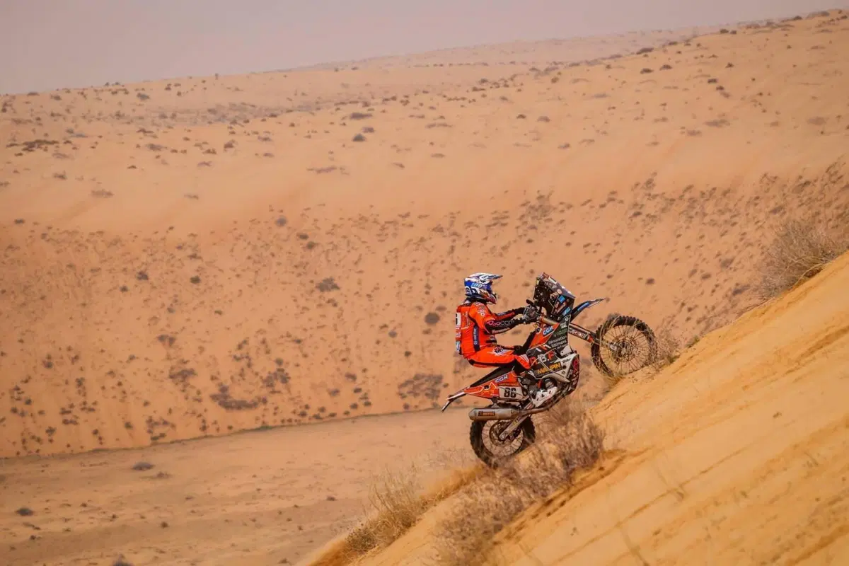 Dakar 2021. 7a Tappa. Brabec day e Cornejo leader, Honda. Al Rajhi ma ancora Peterhansel  (5)
