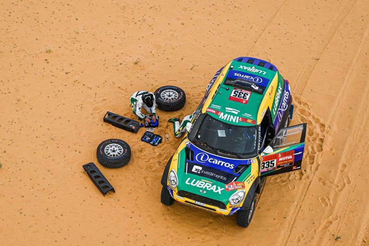Dakar 2021. 7a Tappa. Brabec day e Cornejo leader, Honda. Al Rajhi ma ancora Peterhansel  (12)