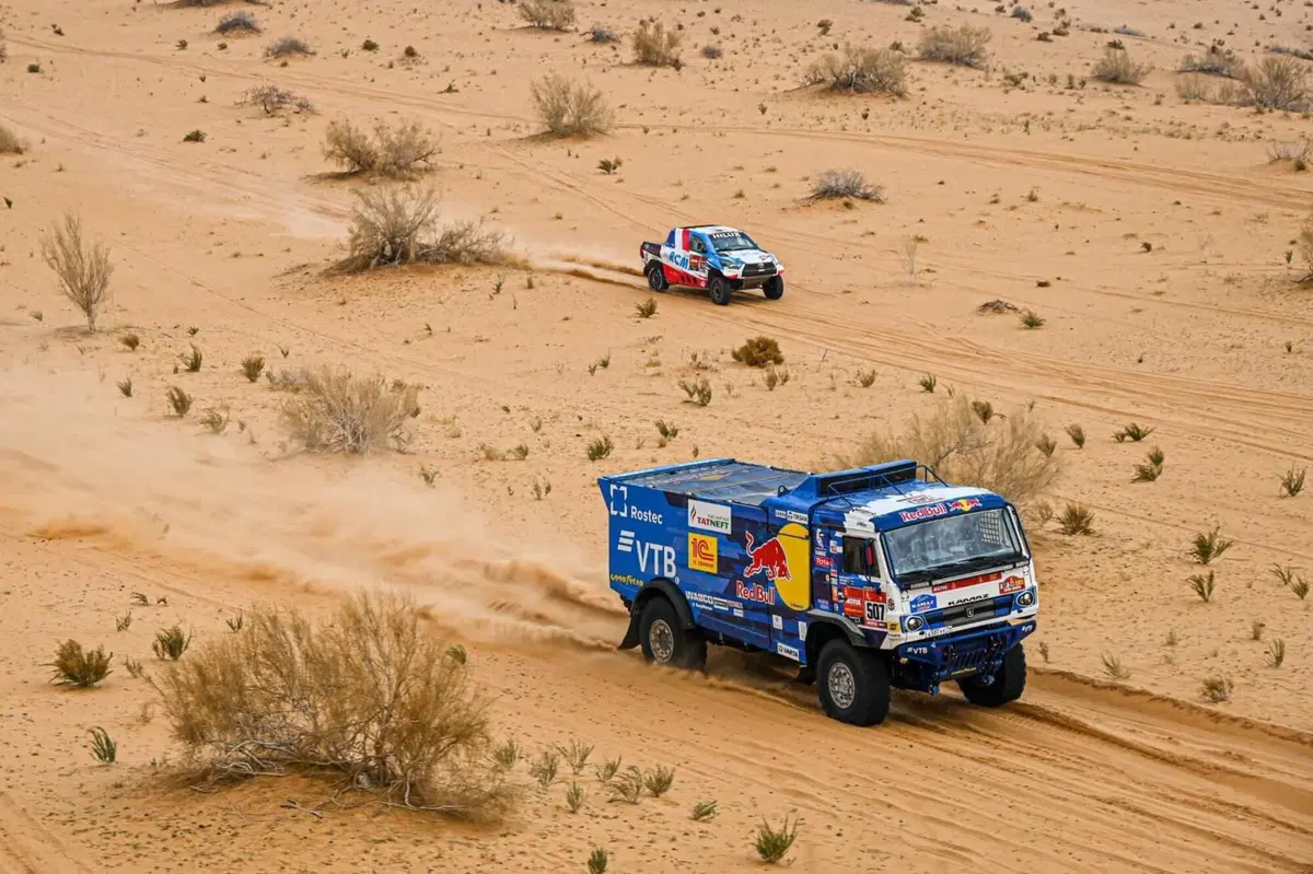 Dakar 2021. 7a Tappa. Brabec day e Cornejo leader, Honda. Al Rajhi ma ancora Peterhansel  (13)