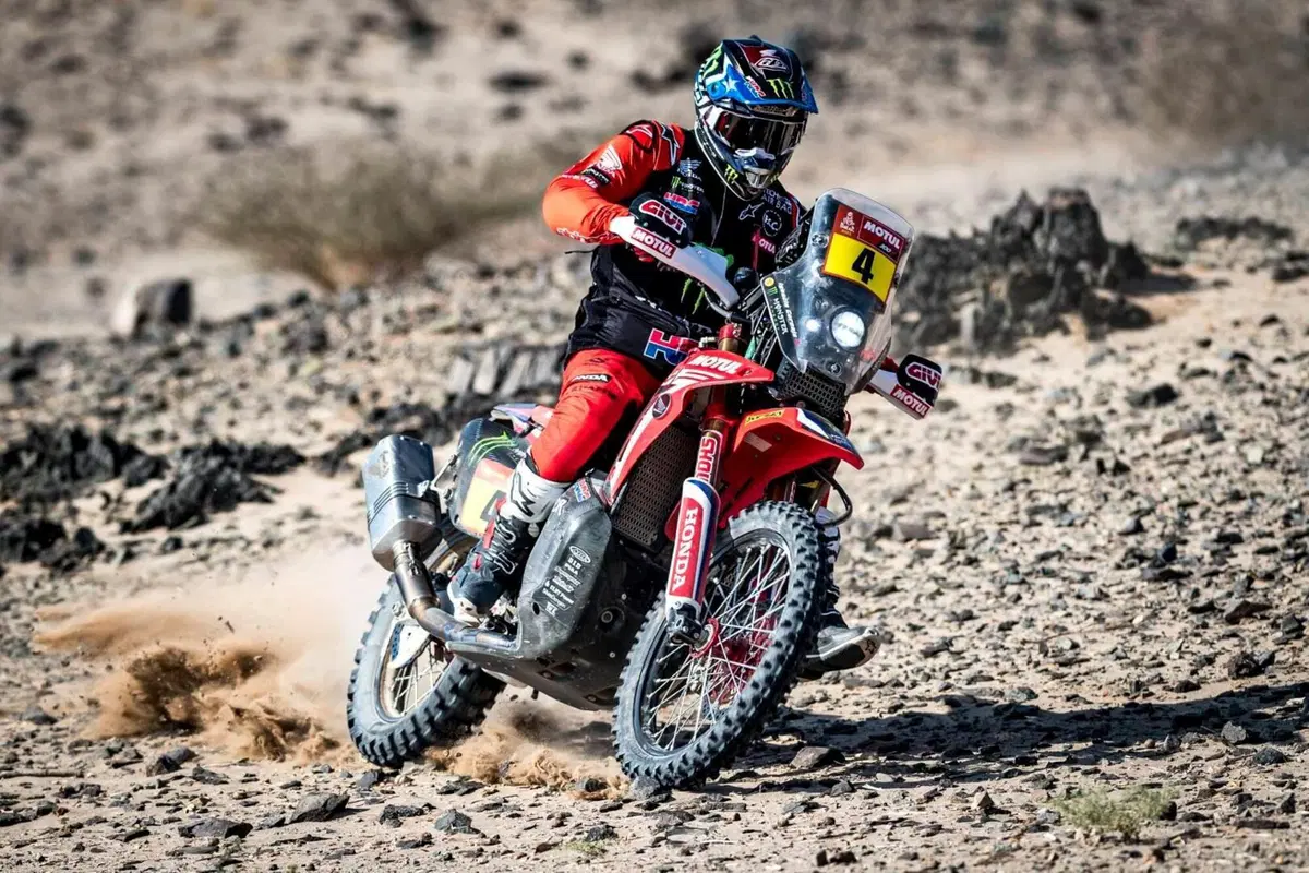 Dakar 2021. 7a Tappa. Brabec day e Cornejo leader, Honda. Al Rajhi ma ancora Peterhansel  (14)