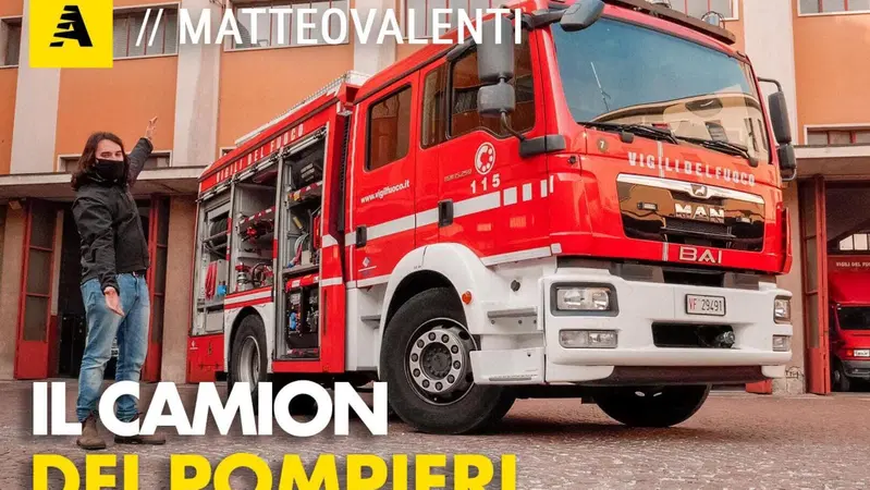 I segreti del camion dei pompieri: come funziona l'APS Man-Bai dei Vigili del Fuoco [Video]