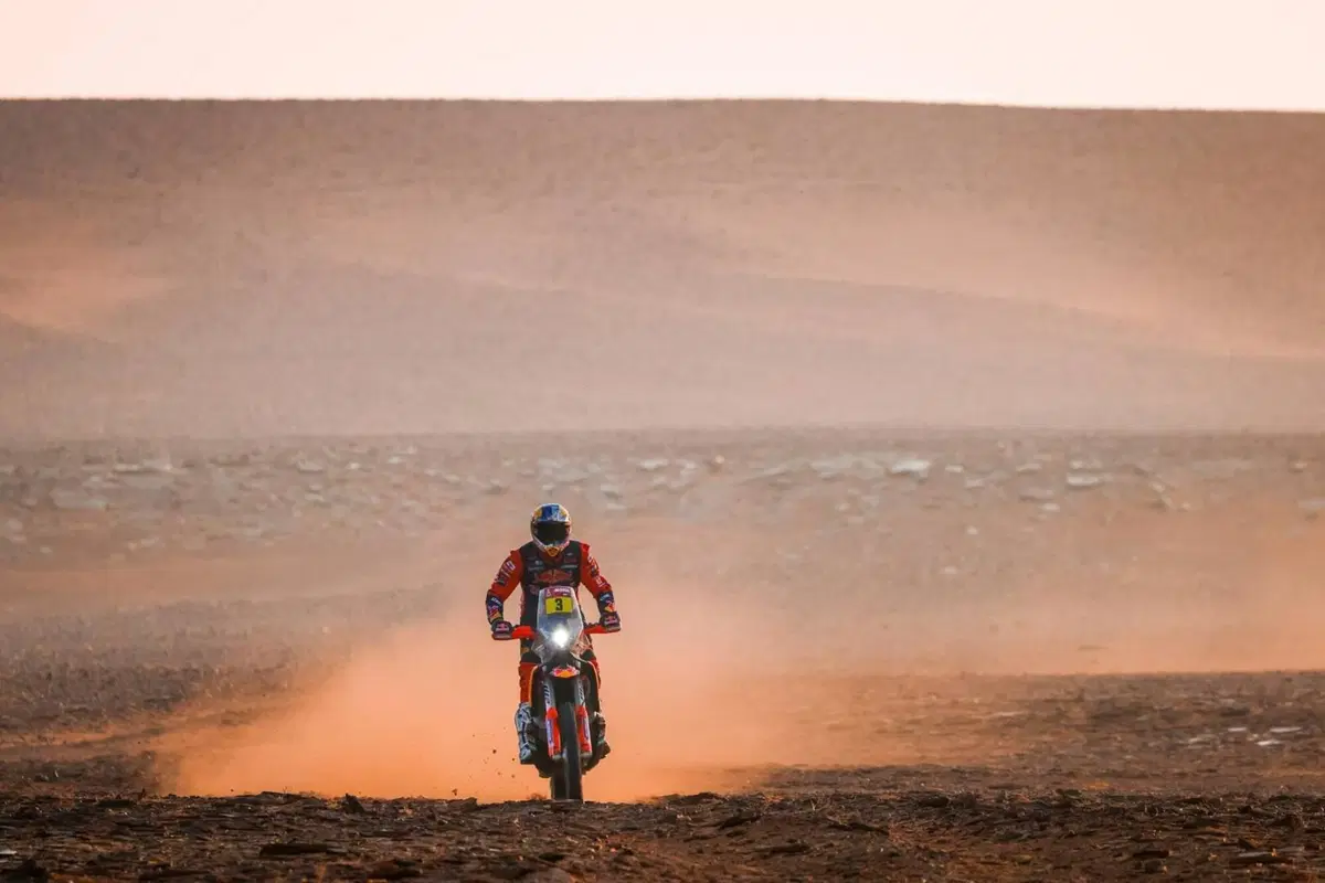 Dakar 2021. 8a Tappa. Vincono Cornejo, Honda, e Al Attiyah, Toyota. Leadership immutate (10)