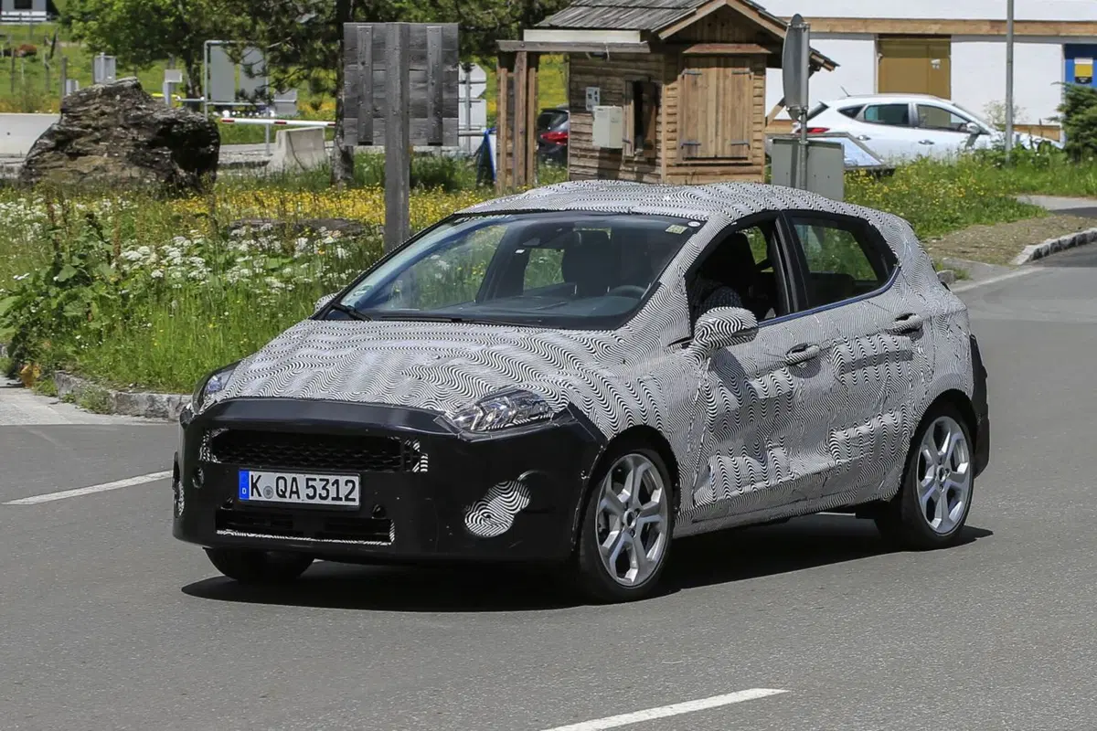 Ford Fiesta, gli scatti rubati della settima generazione