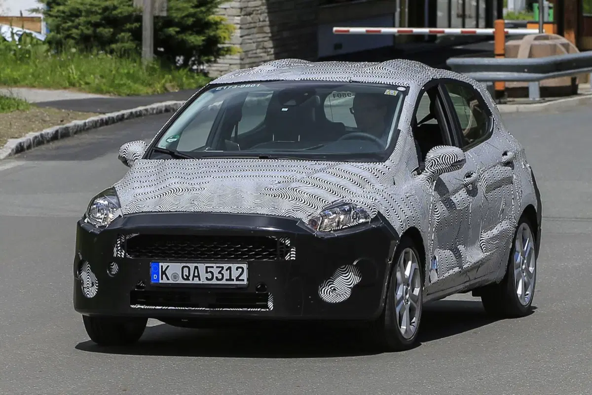 Ford Fiesta, gli scatti rubati della settima generazione (3)