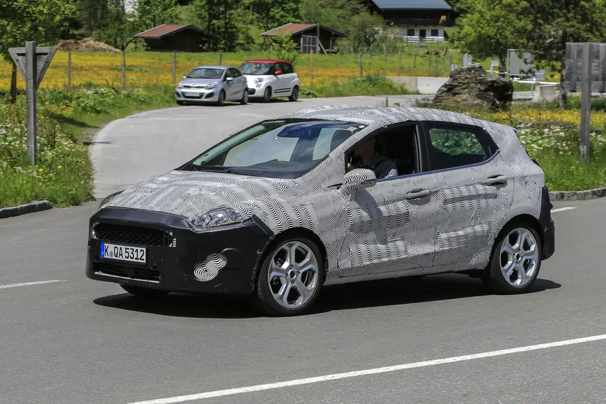 Ford Fiesta, gli scatti rubati della settima generazione (5)
