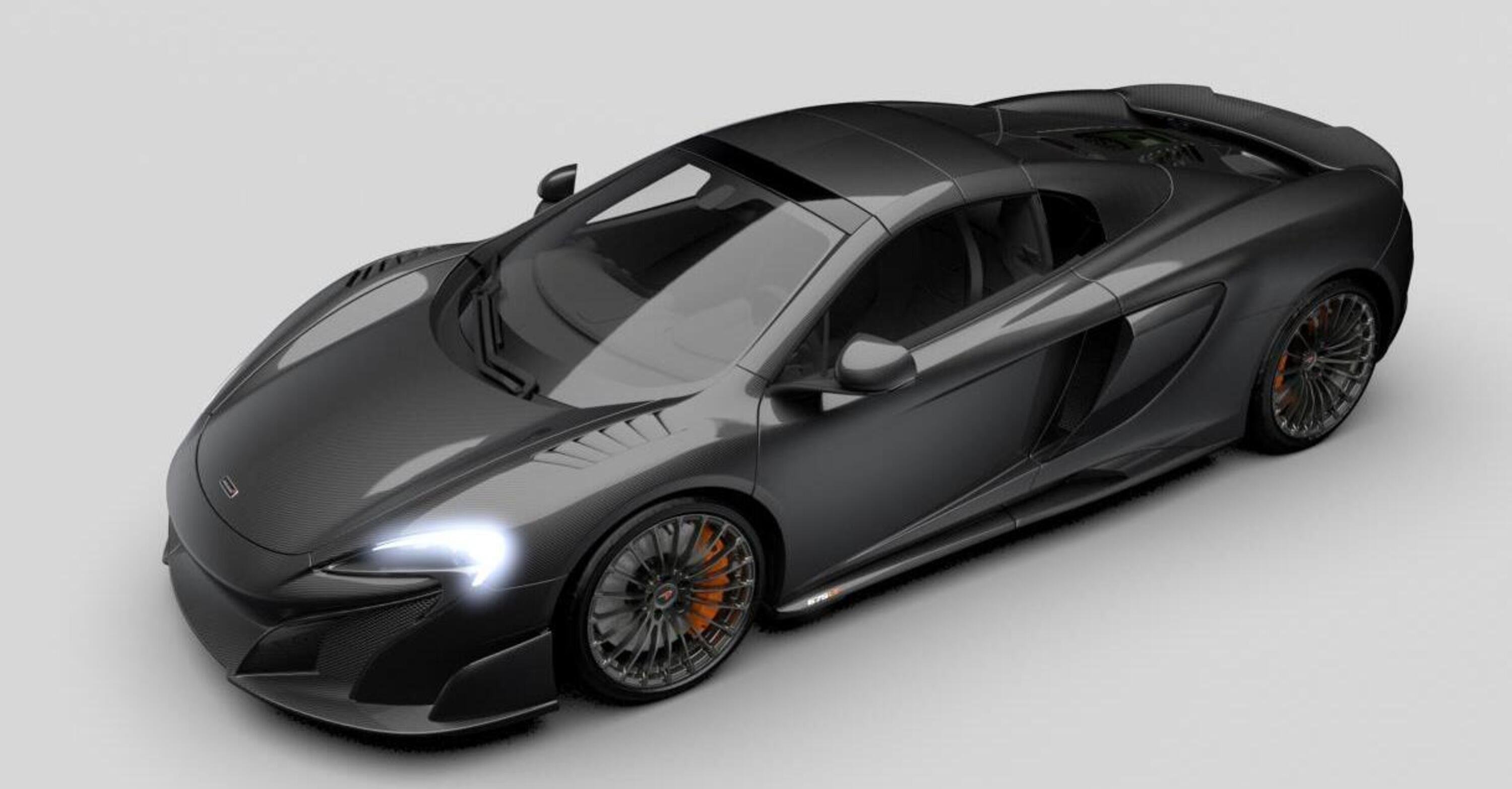 McLaren Carbon Series LT, la 675 LT &ldquo;desnuda&rdquo;