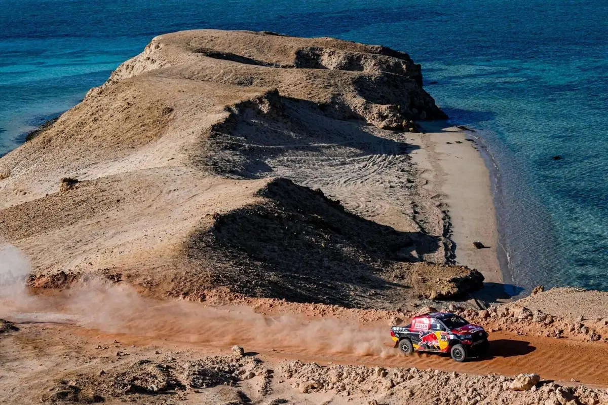Dakar 2021. 10a Tappa. Coenejo Out, in testa “K” Benavides, Honda. Peterhansel, Mini, intoccabile (21)