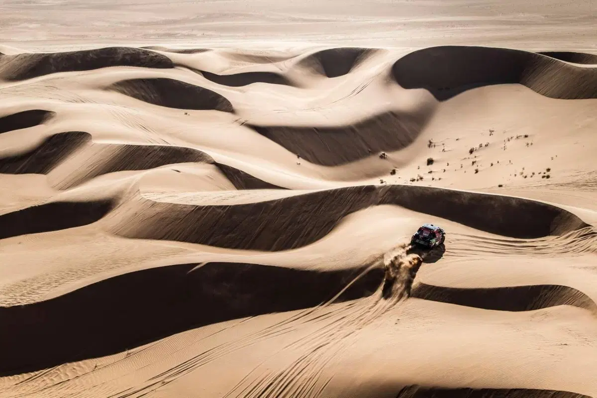 Dakar 2021. 10a Tappa. Coenejo Out, in testa “K” Benavides, Honda. Peterhansel, Mini, intoccabile (25)