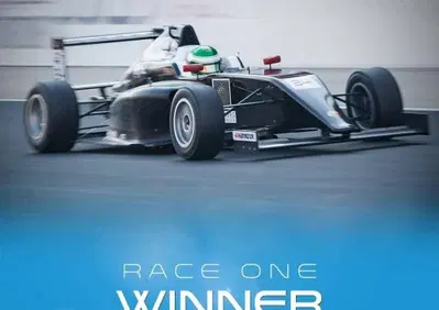 Enzo Trulli, buona la prima in F.4 EAU per il figlio di Jarno