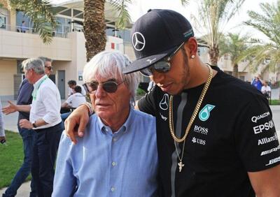 F1. Hamilton e il giallo del rinnovo: secondo Ecclestone è «tutto show»