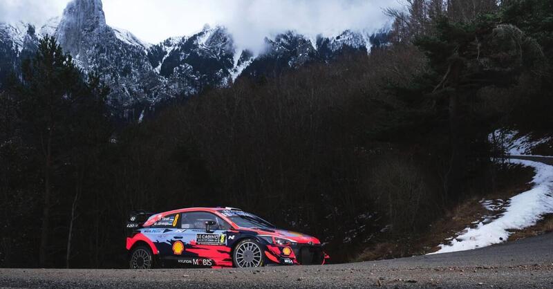 WRC 2021. Monte-Carlo. D-1. Tanak, Hyundai, subito in testa