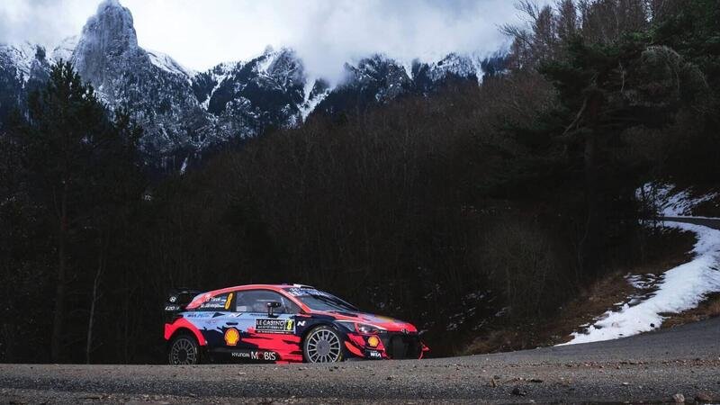 WRC 2021. Monte-Carlo. D-1. Tanak, Hyundai, subito in testa