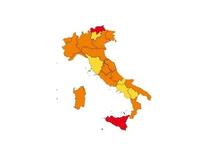 Ecco la nuova Italia bicolore per febbraio: elenco zone Gialle e Arancio (basta Rosse)