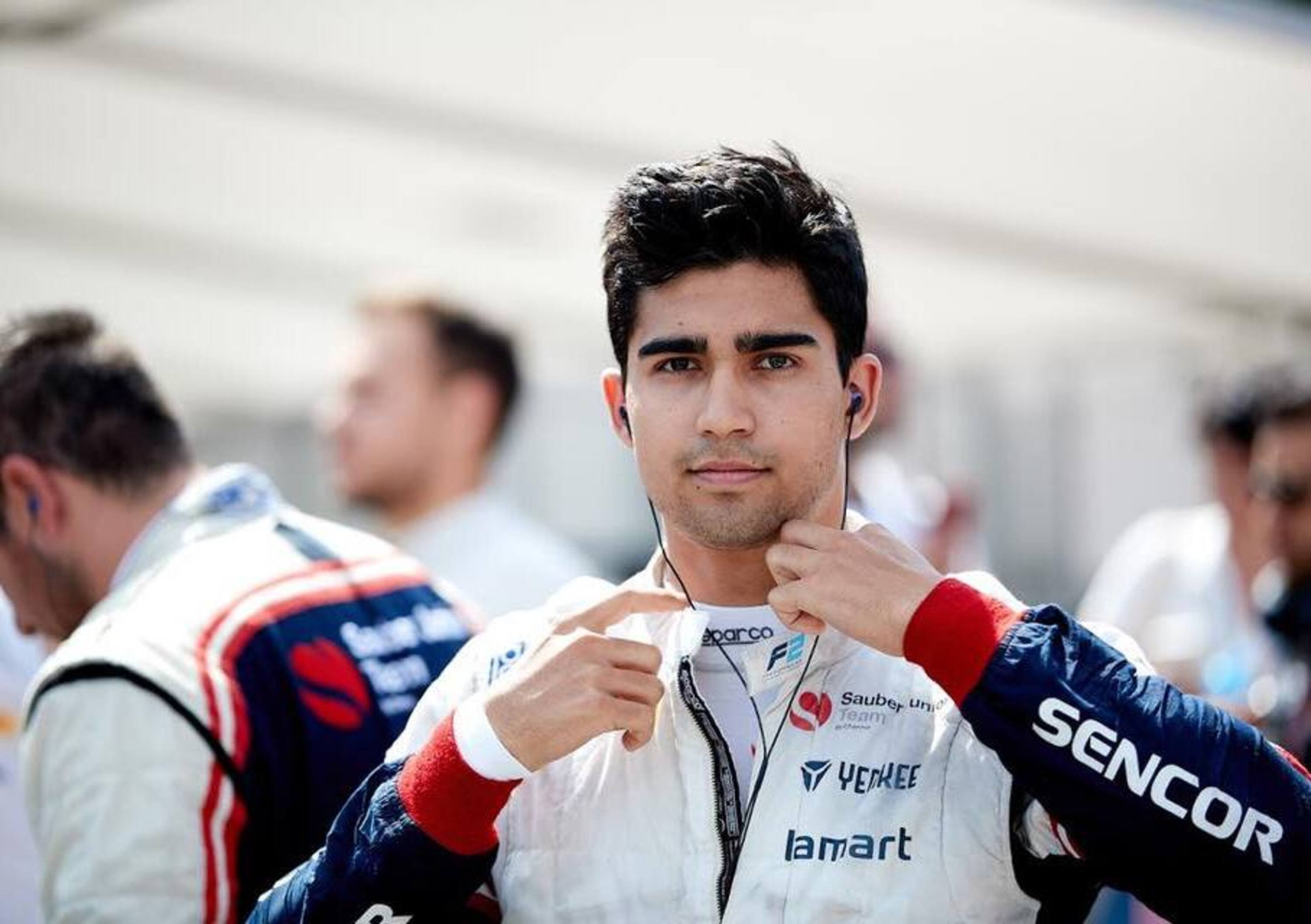 Juan Manuel Correa torna in pista: sar&agrave; in Formula 3 con la ART