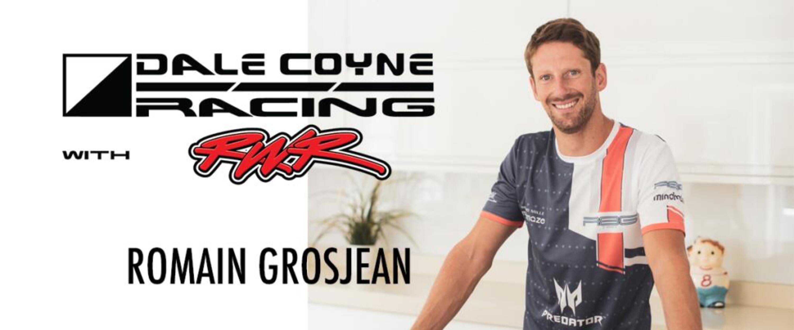 Romain Grosjean in IndyCar con Dale Coyne Racing