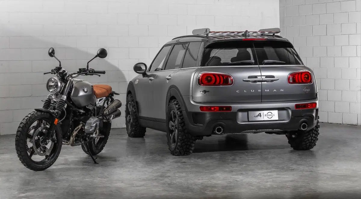 Mini Clubman ALL4 Scrambler, dalle 2 alle 4 ruote (2)