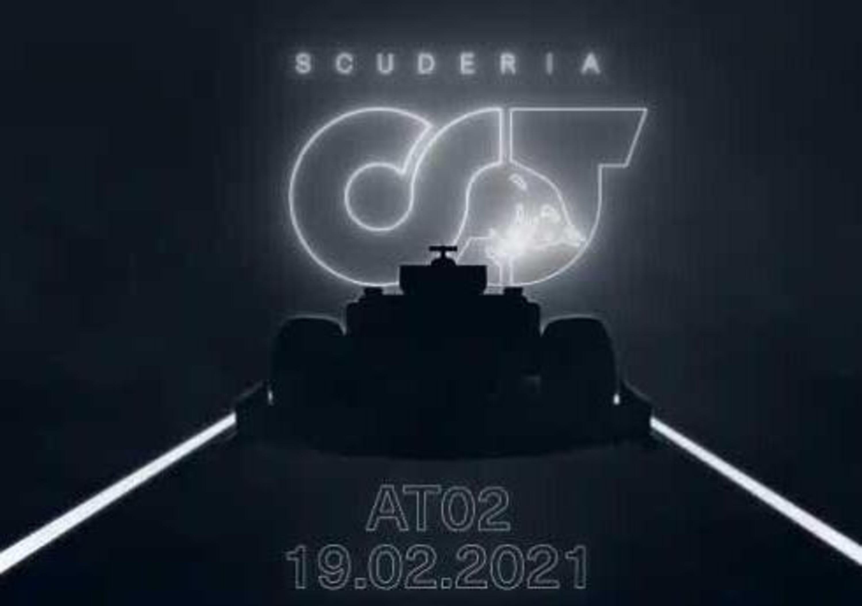 Formula 1: Alpha Tauri, la monoposto 2021 sar&agrave; presentata il 19 febbraio