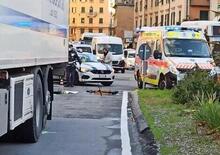 Travolta da un TIR mentre era in monopattino: muore mamma 34enne a Genova